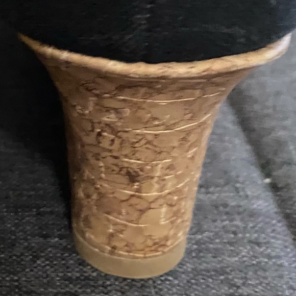 Dexflex Comfort Black Fabric Open Toe Casual Summer Vacation Shoe-Sz-9.5W - Picture 10 of 15